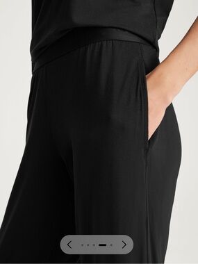 Tommy John Women’s Second Skin Sleep Pant Black Size XL Short